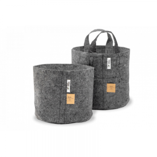 Root Pouch Grey - textilní květináč, 22l.